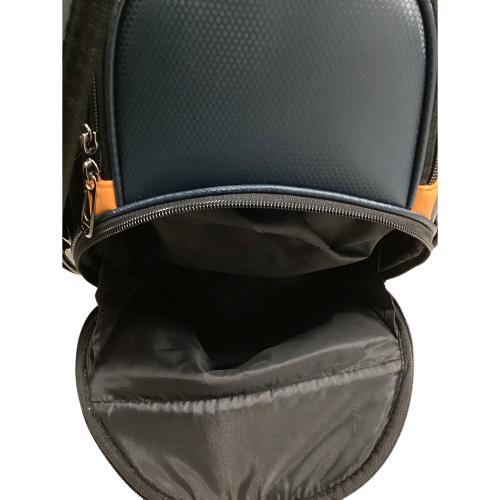 TaylorMade (テーラーメイド) キャディバッグ UN725 9.5型/47インチ対応 ４分割 2026年モデル ネイビー×オレンジ