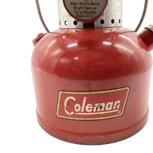 Coleman (コールマン) 200A イエローボーダー ガソリンランタン 前期型ハイベンチレーター/サンシャインロゴ/PYREXグローブ ヴィンテージ