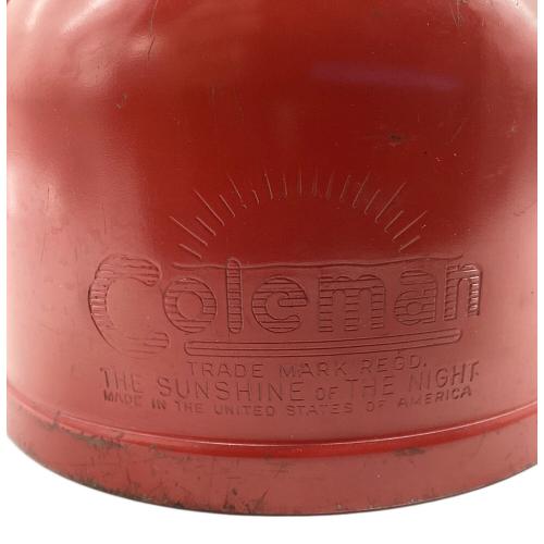 Coleman (コールマン) 200A イエローボーダー ガソリンランタン 前期型ハイベンチレーター/サンシャインロゴ/PYREXグローブ ヴィンテージ