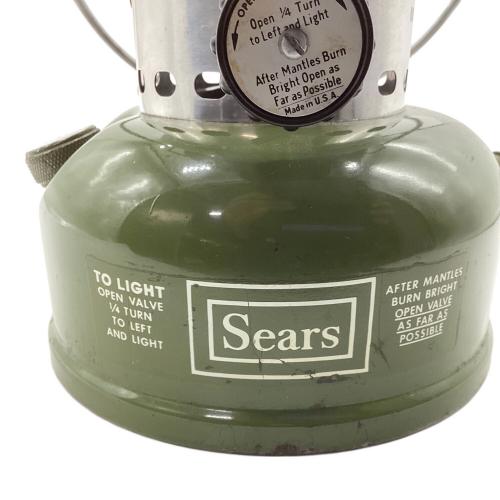 Sears (シアーズ) 72241 ガソリンランタン アボカドグリーン/グローブ(純正リプロ）/Pat No.72226 @