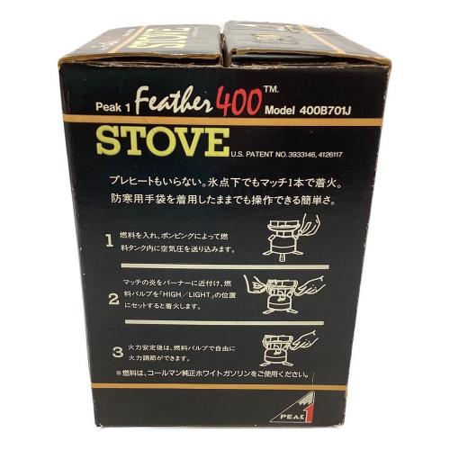 Coleman (コールマン) フェザーストーブ400 ガソリンシングルバーナー 400B701J PEAK1