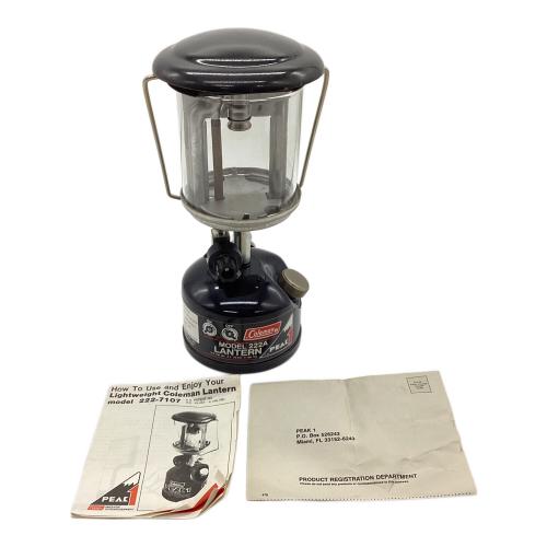 Coleman (コールマン) フェザーランタン PEAK1 ガソリンランタン 222A