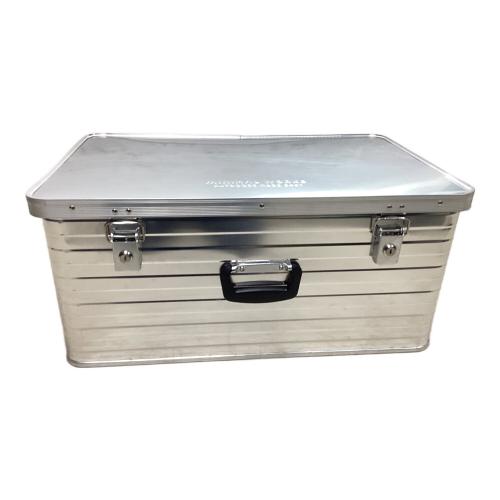 MINIMAL WORKS (ミニマルワークス) 収納ケース 72.8×47×33.5cm アルミコンテナ D80