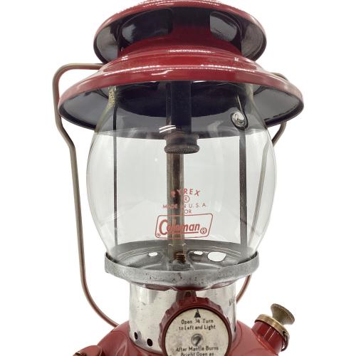 Coleman (コールマン) 200A 後期型 ガソリンランタン パテペン /横穴無しフィラーキャップ/赤PYREX