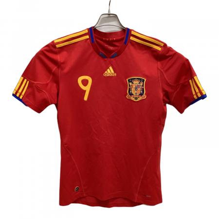 【激レア】サッカースペイン代表2010年 フェルナンドトーレス ユニフォーム L スペイン代表 (スペインダイヒョウ) 2010シーズン ホーム サッカー