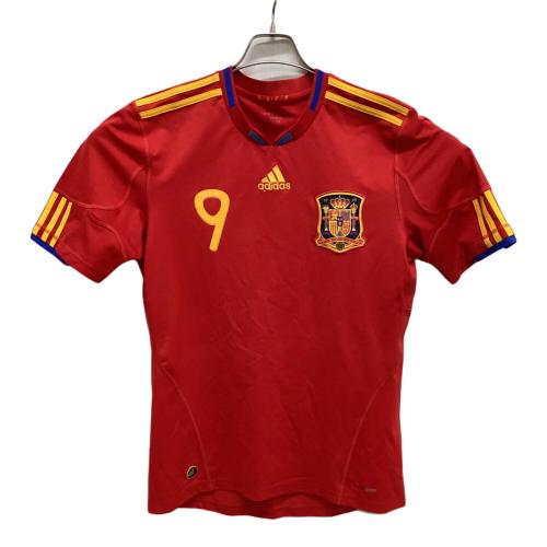 スペイン代表 (スペインダイヒョウ) 2010シーズン ホーム サッカーユニフォーム P47902 フェルナンド・トーレス【9】レッド
