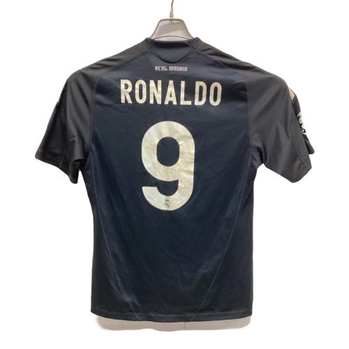 レアル・マドリード 09-10シーズン サード サッカーユニフォーム E84329 クリスティアーノ・ロナウド【9】CLパッチ付 グレー SIZE M