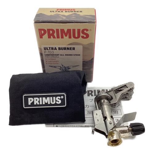 PRIMUS (プリムス) シングルガスバーナー P-153 2020年製 153ウルトラバーナー 未点火品 PSLPGマーク有