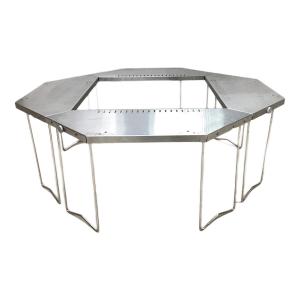 Snow peak (スノーピーク) 囲炉裏テーブル ST-050 シルバー ジカロテーブル