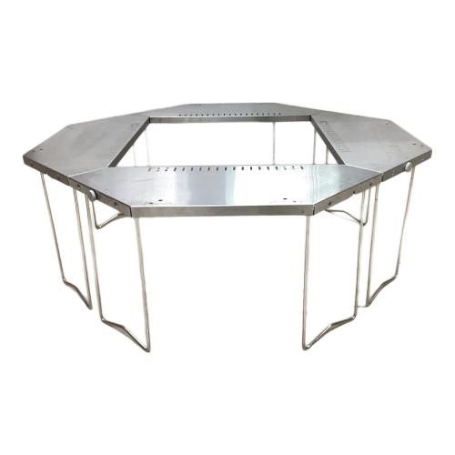 Snow peak (スノーピーク) 囲炉裏テーブル ST-050 シルバー ジカロテーブル