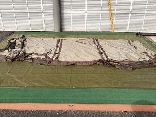 OGAWA (オガワ) ツールームテント 2774 スカート小穴・ヨゴレ・ポール設営癖有 アポロン