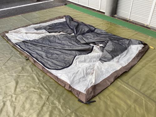 OGAWA (オガワ) ツールームテント 2774 スカート小穴・ヨゴレ・ポール設営癖有 アポロン