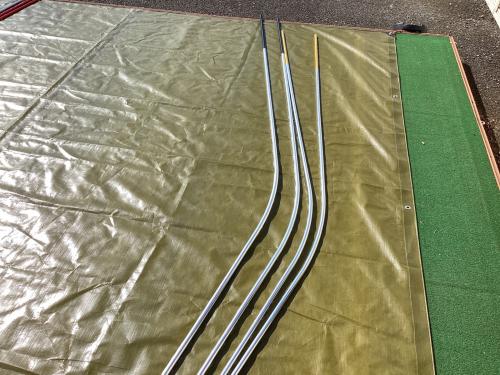 OGAWA (オガワ) ツールームテント 2774 スカート小穴・ヨゴレ・ポール設営癖有 アポロン