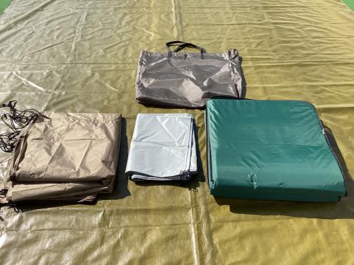 OGAWA (オガワ) ツールームテント 2774 スカート小穴・ヨゴレ・ポール設営癖有 アポロン