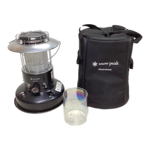 Snow peak (スノーピーク) レインボーストーブ アウトドアヒーター KH-001BK PSCマーク有