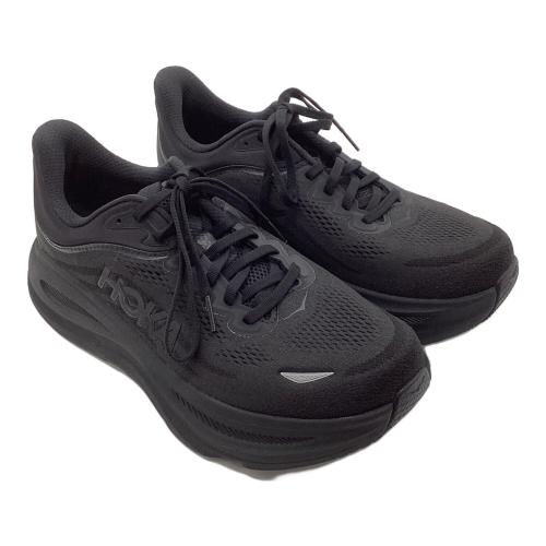 HOKA (ホカ) ランニングシューズ 1162015 BONDI9 X ワイド メンズ SIZE 26.5cm ブラック