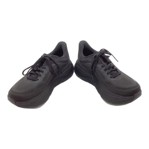 HOKA (ホカ) ランニングシューズ 1162015 BONDI9 X ワイド メンズ SIZE 26.5cm ブラック