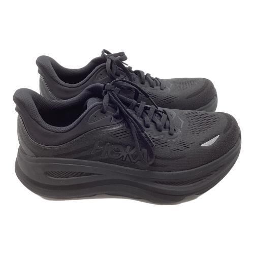 HOKA (ホカ) ランニングシューズ 1162015 BONDI9 X ワイド メンズ SIZE 26.5cm ブラック