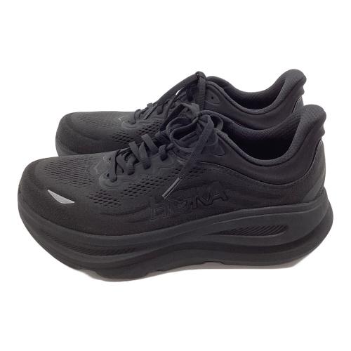 HOKA (ホカ) ランニングシューズ 1162015 BONDI9 X ワイド メンズ SIZE 26.5cm ブラック