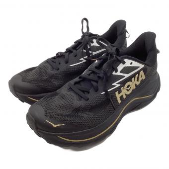 HOKA (ホカ) チャレンジャー8 トレランシューズ トレッキングシューズ 虎視眈々 SIZE 27cm ブラック