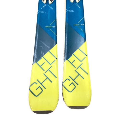 ELAN (エラン) FLIGHT カービングスキー スカイブルー キズ有 159cm