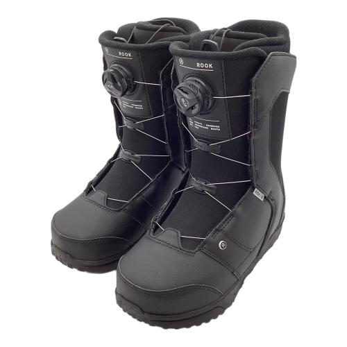 RIDE (ライド) ROOK スノーボードブーツ 内部スレ小有 24-25モデル メンズ SIZE 25.5cm ブラック