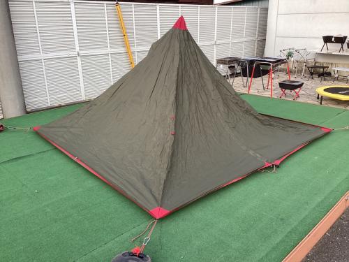 MSR (エムエスアール) シェルター シームグリップ跡有 フロントレンジ 4P