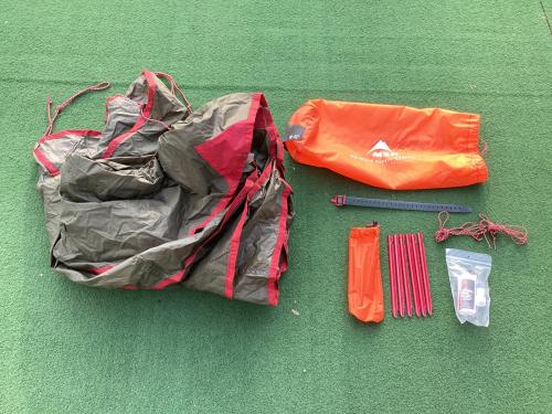 MSR (エムエスアール) シェルター シームグリップ跡有 フロントレンジ 4P