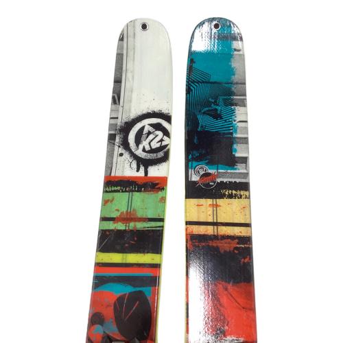 K2 (ケーツー) shreditor 112 フリースタイル ファットスキー エッジサビ・キズ有 169cm