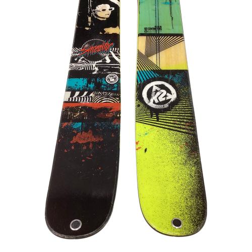 K2 (ケーツー) shreditor 112 フリースタイル ファットスキー エッジサビ・キズ有 169cm