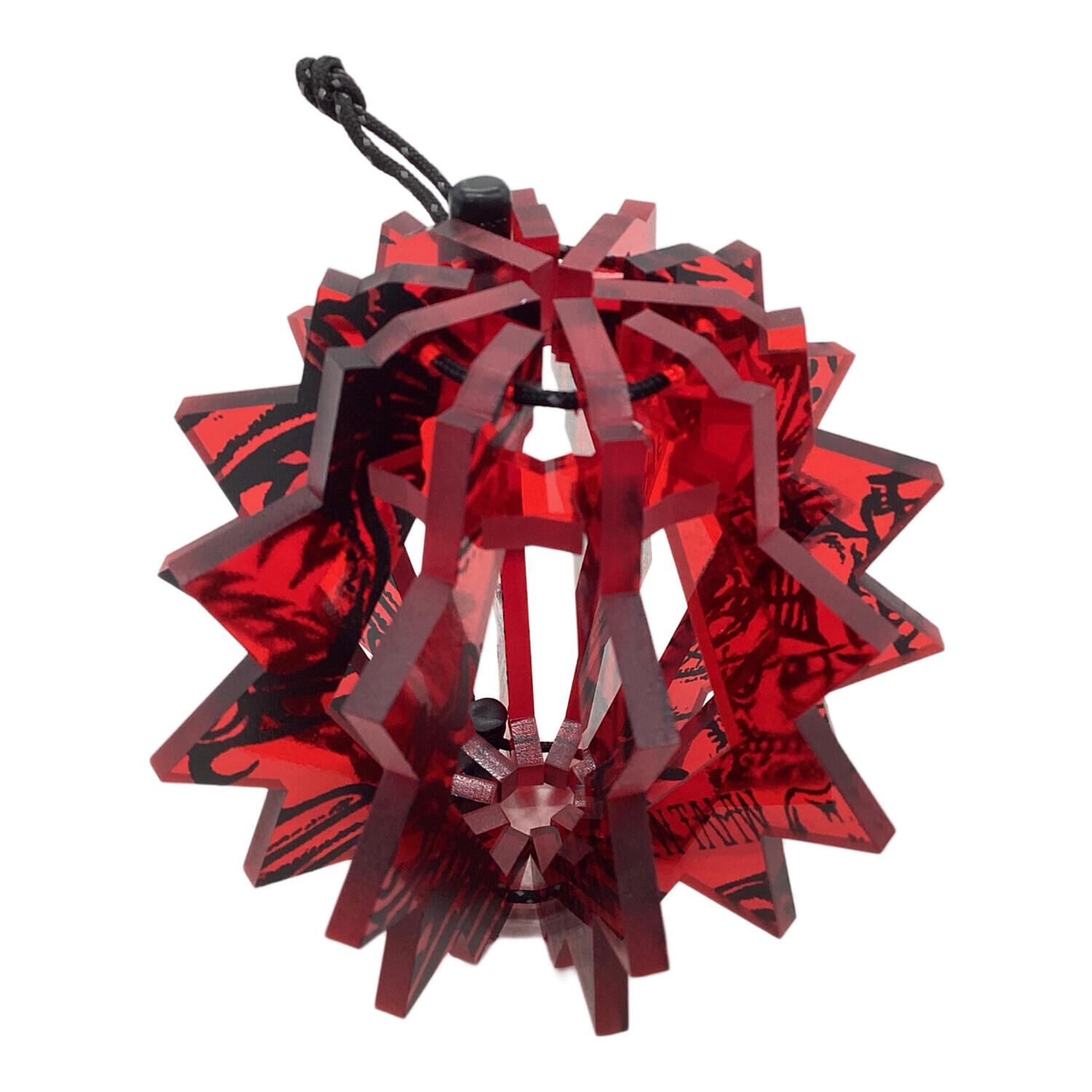 bonbonero (ボンボネロ) ランタンアクセサリー 生刷りカスタム レッド