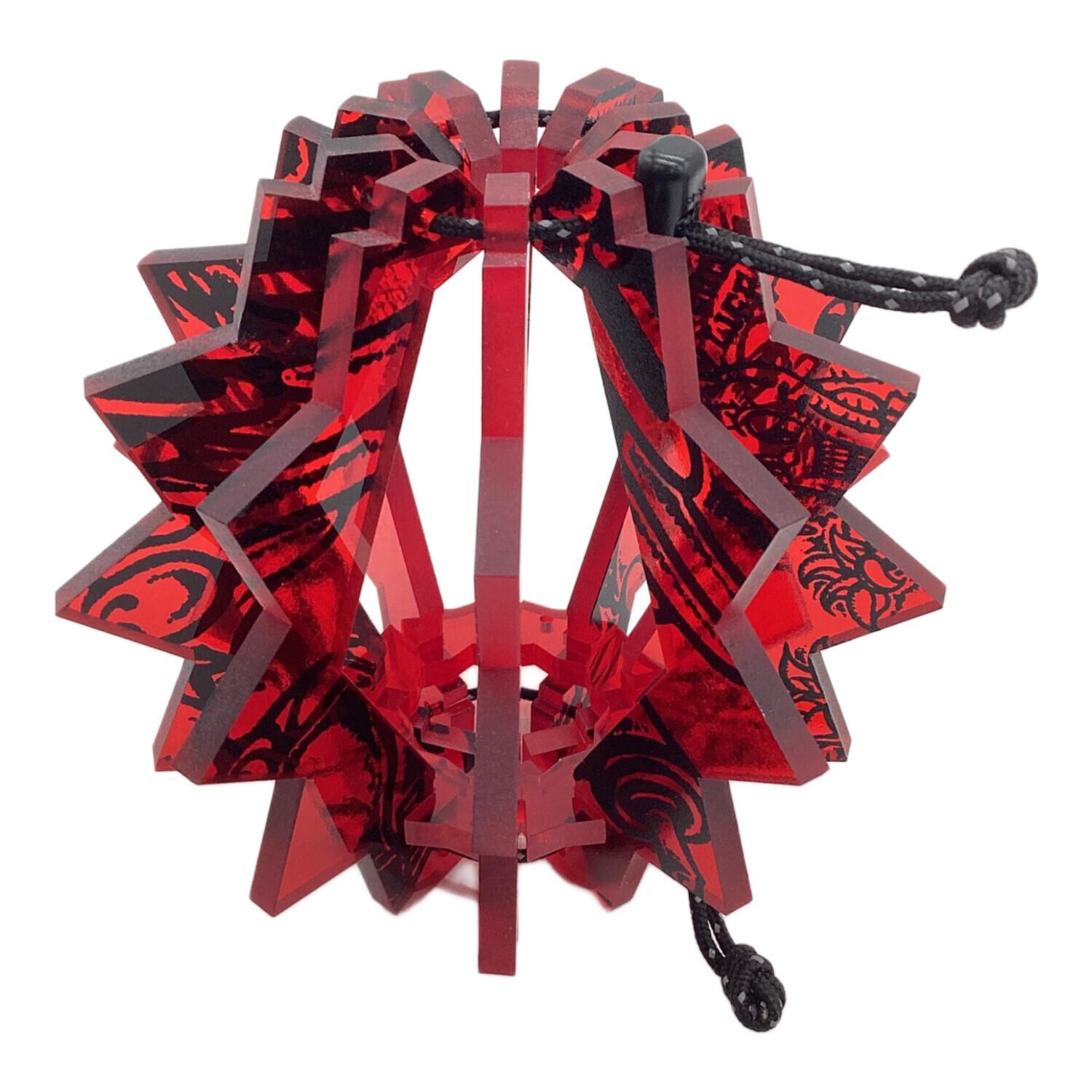 bonbonero (ボンボネロ) ランタンアクセサリー 生刷りカスタム レッド