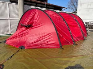 HILLEBERG (ヒルバーグ) ツールームテント ヨゴレ有 レッド ケロン4GT