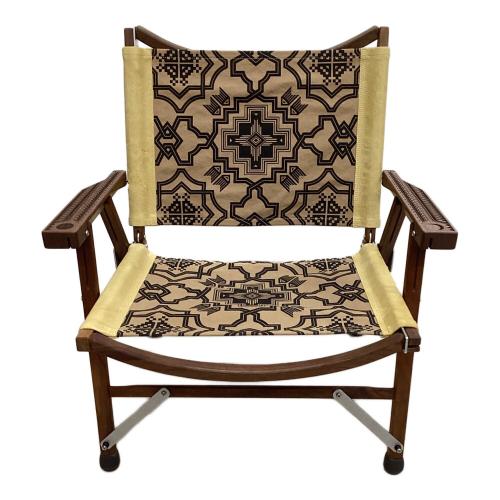 アウトドアチェア ブラウン