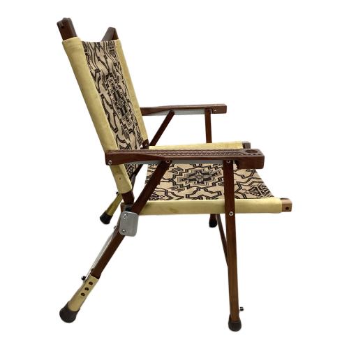 アウトドアチェア ブラウン