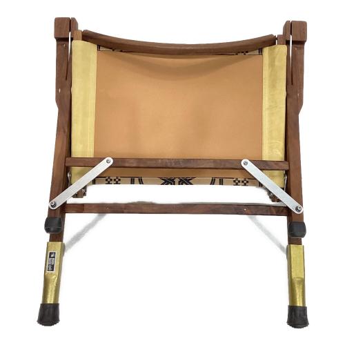 アウトドアチェア ブラウン