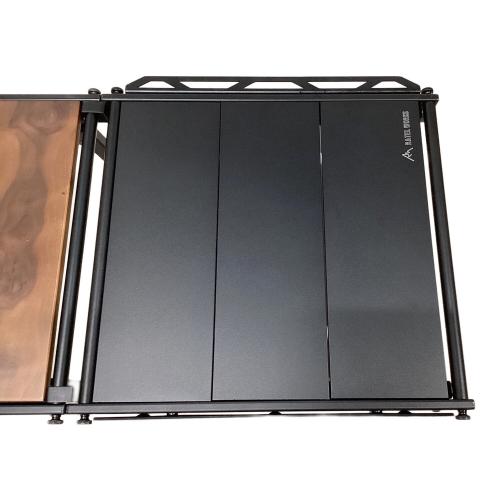 RATEL WORKS (ラーテルワークス) アウトドアテーブル ブラック ウッドパネルテーブル