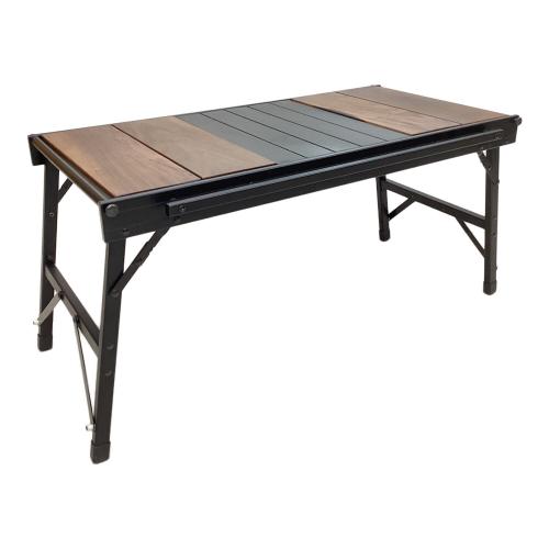 RATEL WORKS (ラーテルワークス) アウトドアテーブル ブラック ウッドパネルテーブル