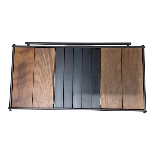 RATEL WORKS (ラーテルワークス) アウトドアテーブル ブラック ウッドパネルテーブル