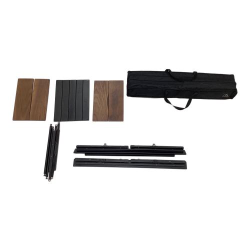 RATEL WORKS (ラーテルワークス) アウトドアテーブル ブラック ウッドパネルテーブル