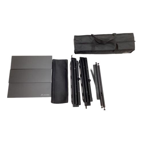 RATEL WORKS (ラーテルワークス) アウトドアテーブル ブラック ウッドパネルテーブル