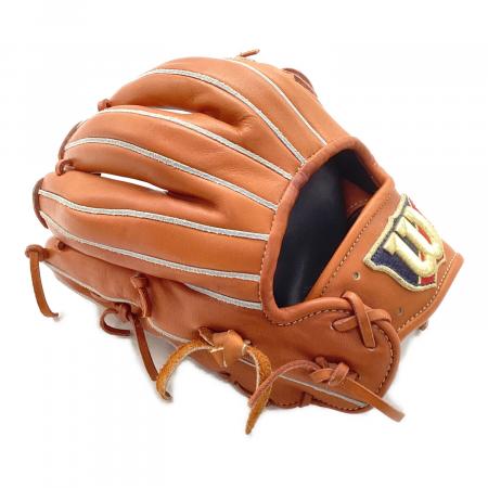 Wilson (ウィルソン) BASIC LAB 軟式グローブ 小指2本型 ブラウン
