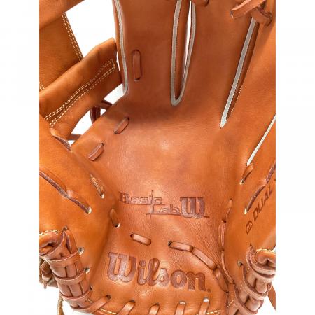 Wilson (ウィルソン) BASIC LAB 軟式グローブ 小指2本型 ブラウン