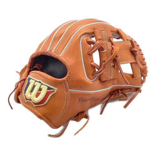 Wilson (ウィルソン) BASIC LAB 軟式グローブ 小指2本型 ブラウン