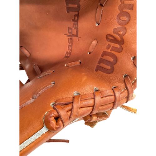 Wilson (ウィルソン) BASIC LAB 軟式グローブ 小指2本型 ブラウン