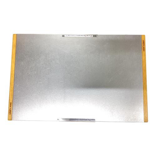 UNIFLAME (ユニフレーム) アウトドアテーブル 廃盤品 シルバー 焚き火テーブル ラージ