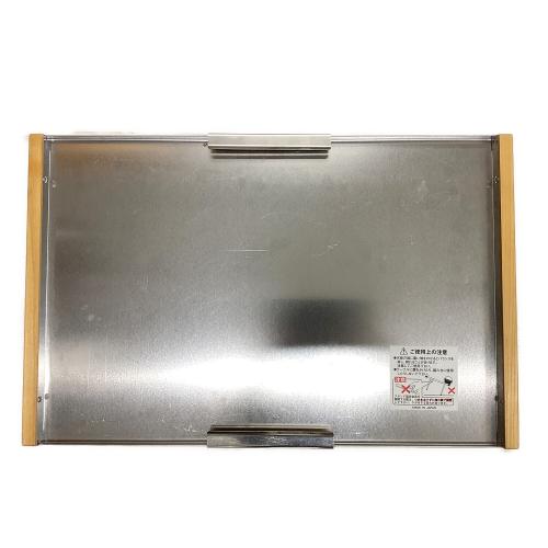 UNIFLAME (ユニフレーム) アウトドアテーブル 廃盤品 シルバー 焚き火テーブル ラージ