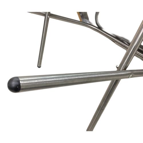 UNIFLAME (ユニフレーム) アウトドアテーブル 廃盤品 シルバー 焚き火テーブル ラージ