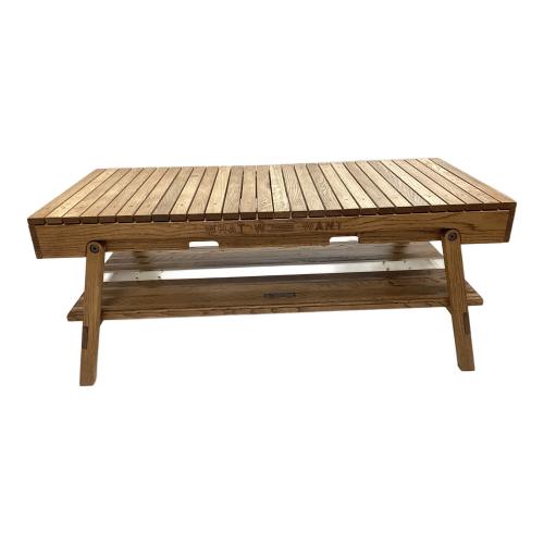 WHAT WE WANT (ワットウィーウォント) アウトドアテーブル ナラ WWW EXTENSIONTABLE