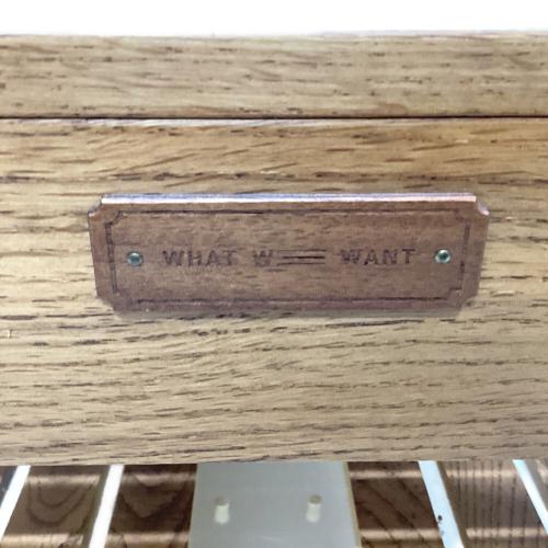 WHAT WE WANT (ワットウィーウォント) アウトドアテーブル ナラ WWW EXTENSIONTABLE